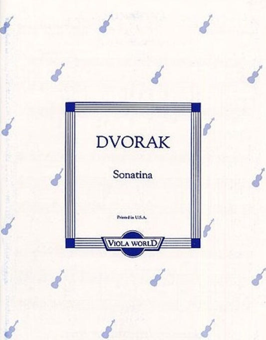 Dvorak - Sonatina Op 100 Viola/Piano