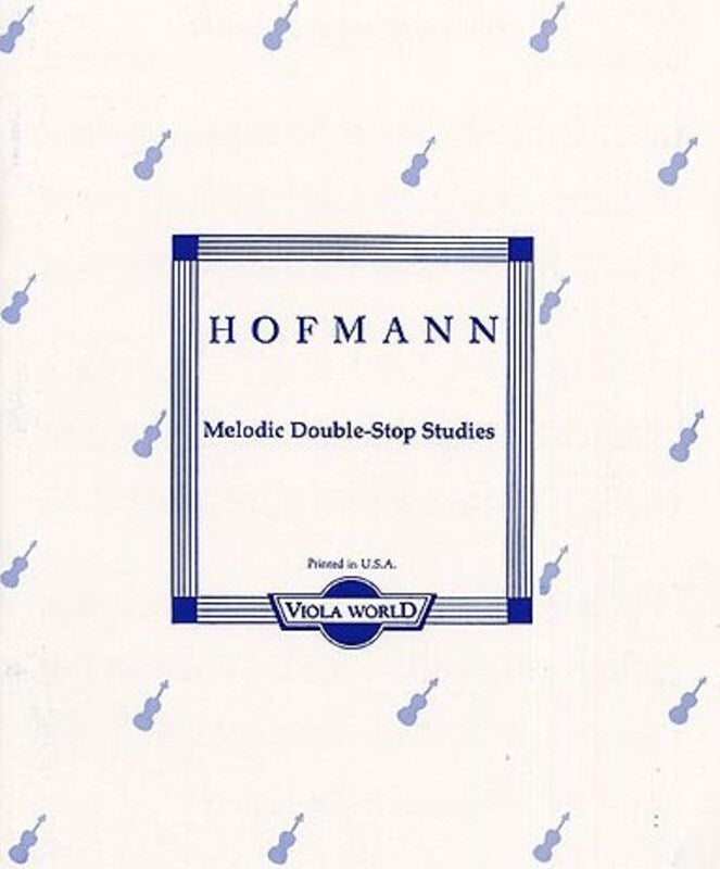 Hofmann - Melodic Double Stop Studies Op 96 Viola