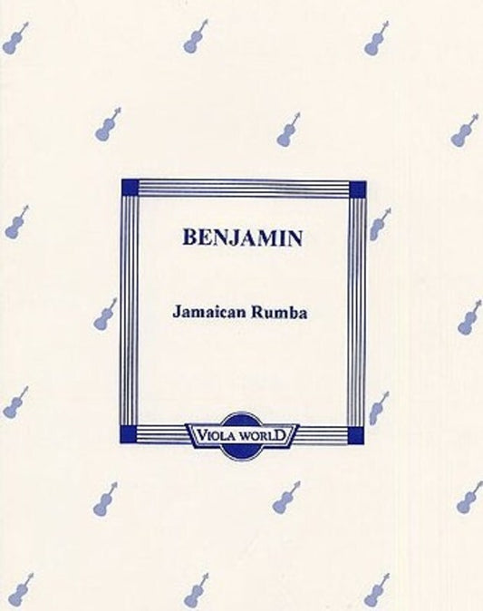 Benjamin - Jamaican Rumba Viola/Piano