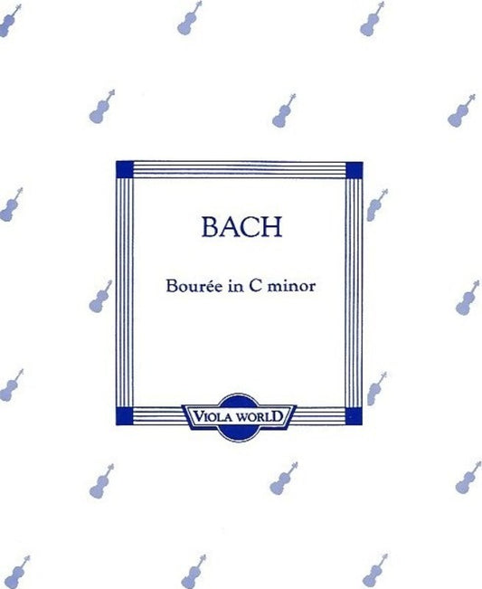 Bach - Bourree C Minor Viola/Piano
