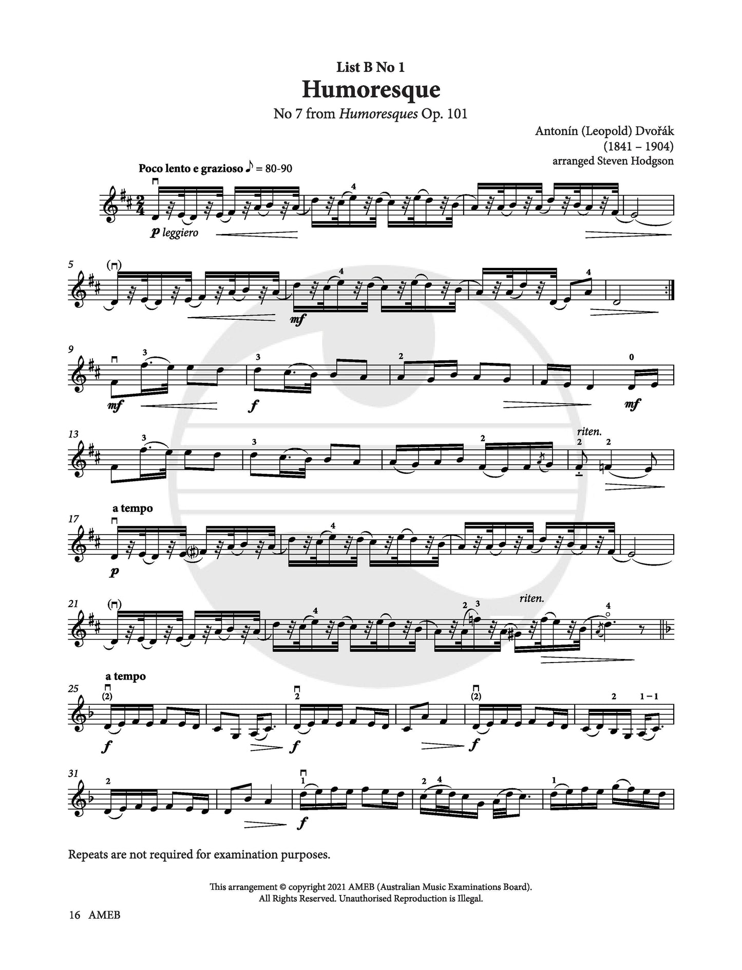 Ameb violin clearance