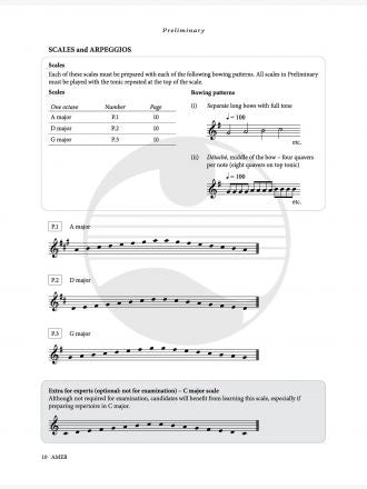 AMEB Violin Series 10 - Technical Workbook 2021 (2021+)