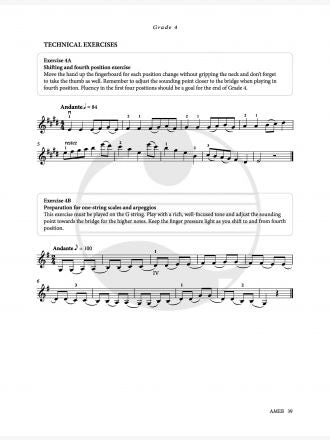 AMEB Violin Series 10 Technical Workbook 2021 2021 Music2u