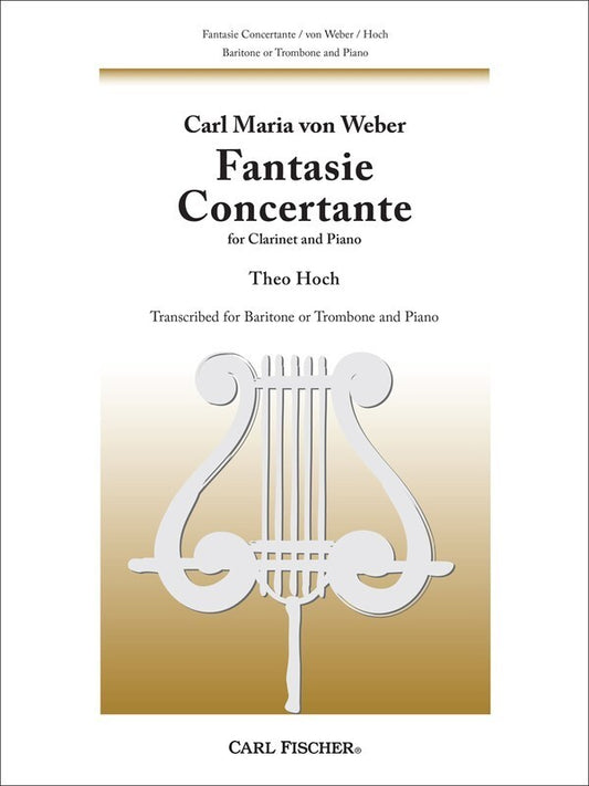 Weber - Fantasie Concertante Euph Or Trombone/Piano
