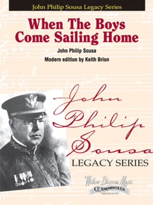 When The Boys Come Sailing Home Cb3.5 Sc/Pts