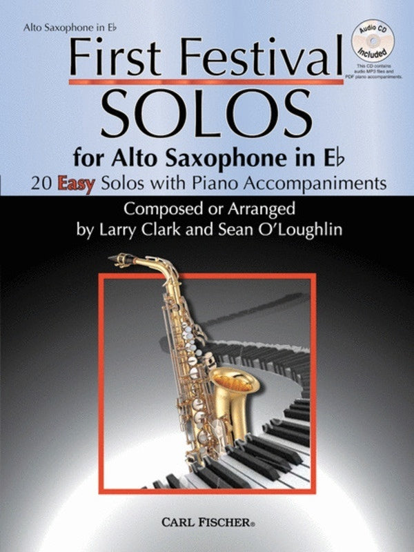 First Festival Solos Alto Saxophone Bk/Cd