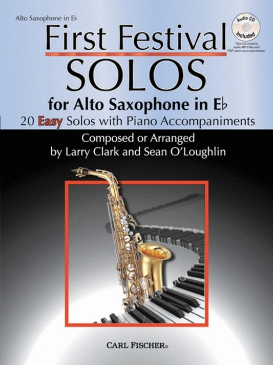 First Festival Solos Alto Saxophone Bk/Cd