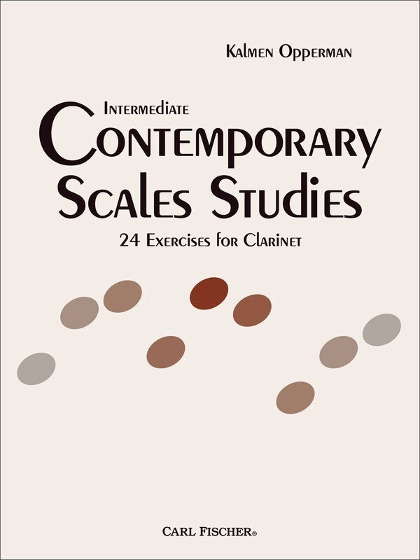 Intermediate Contemporary Scale Studies Clarinet