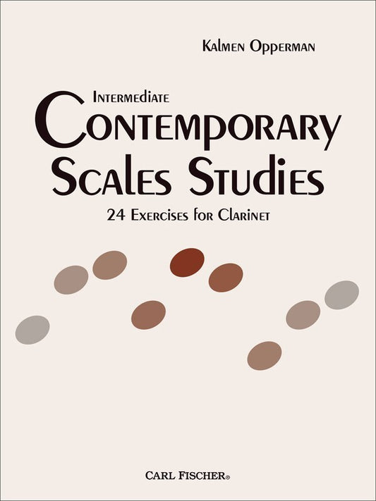 Intermediate Contemporary Scale Studies Clarinet