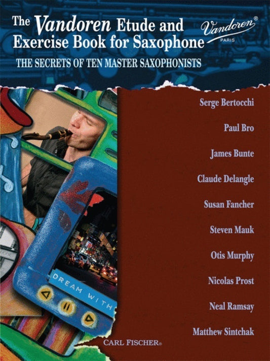 Vandoren Etude And Exercise Book For Saxophone