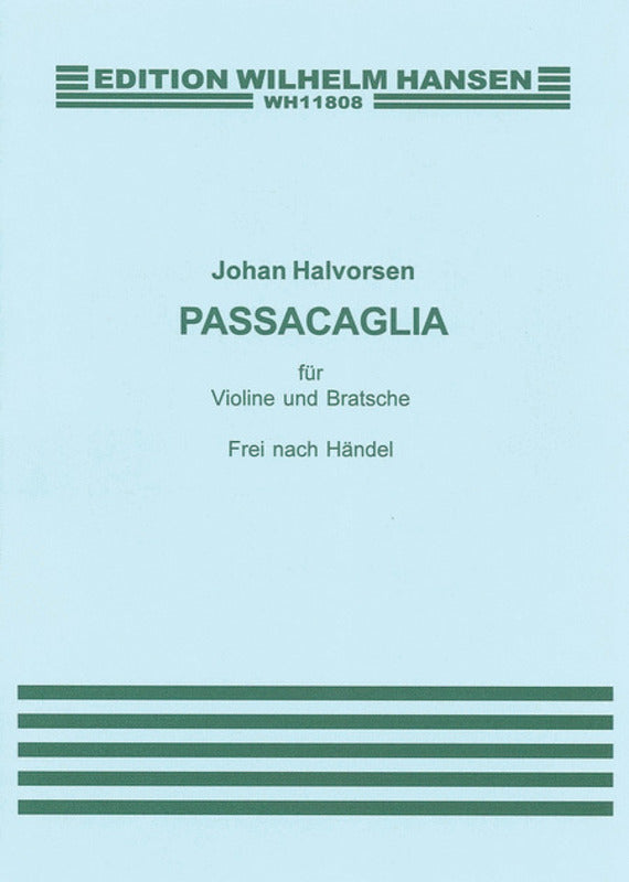 Halvorsen - Passacaglia For Violin/Viola