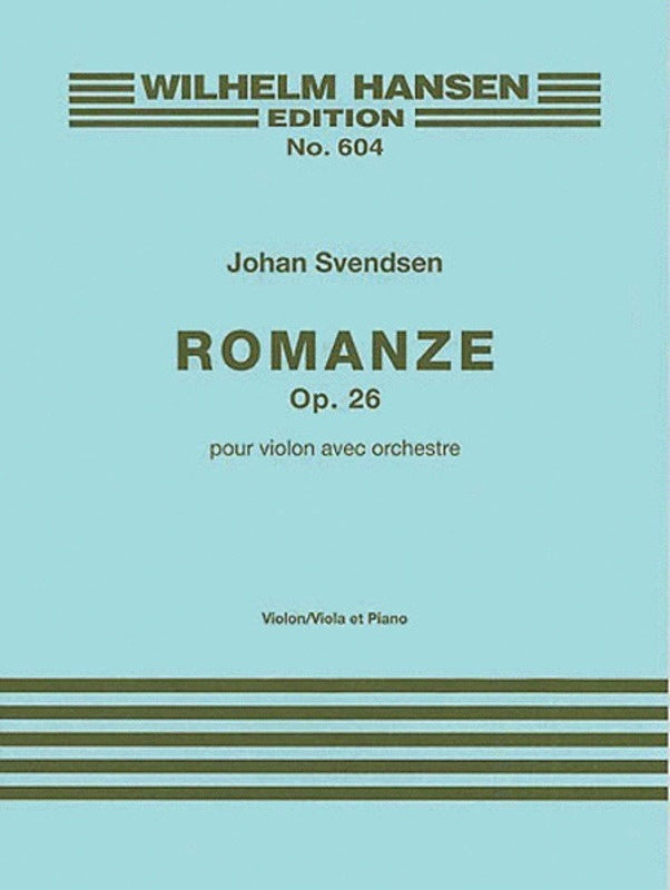 Svendsen - Romance Op 26 Violin Or Viola/Piano