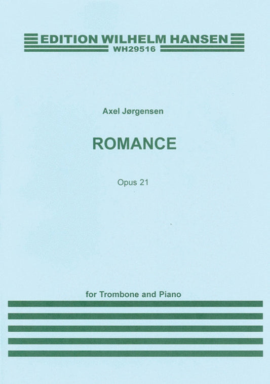 Jorgensen - Romance Op 21 Trombone/Piano