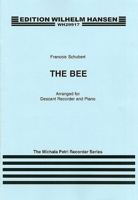 Schubert - The Bee Descant Recorder/Piano