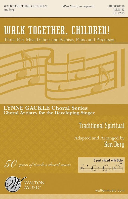 Walk Together Children 3Pt Mixed