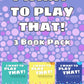 I Want To Play That - Piano Repertoire Books 1-3
