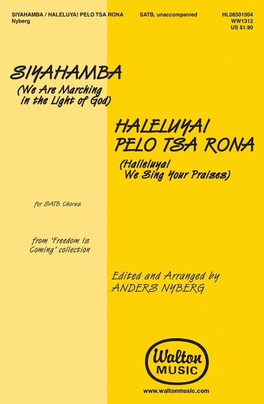 Siyahmba/Haleluya Pelo Tsa Rona Satb A Cappella