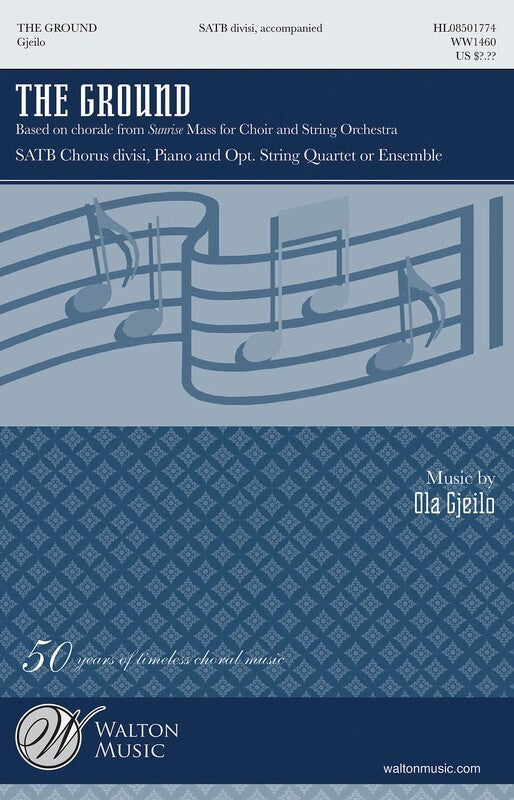 The Ground - Soprano, Alto, Tenor and Bass Voical Sheet Music