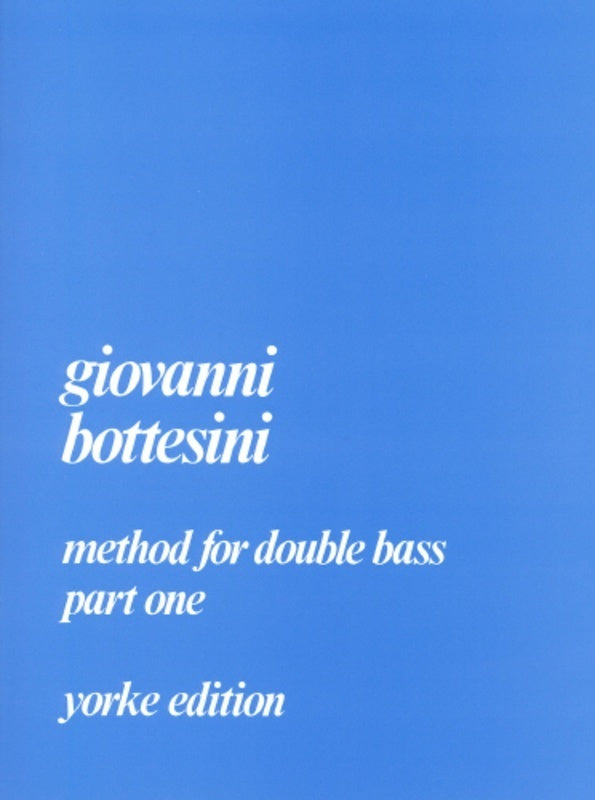 Bottesini - Method For Double Bass Part 1 Ed Slatford