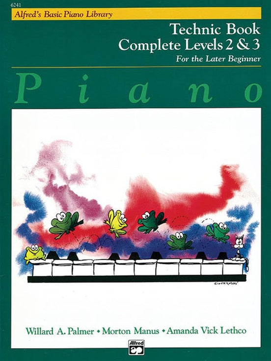 Alfred's Basic Piano Library - Technic Book Complete Level 2 & 3