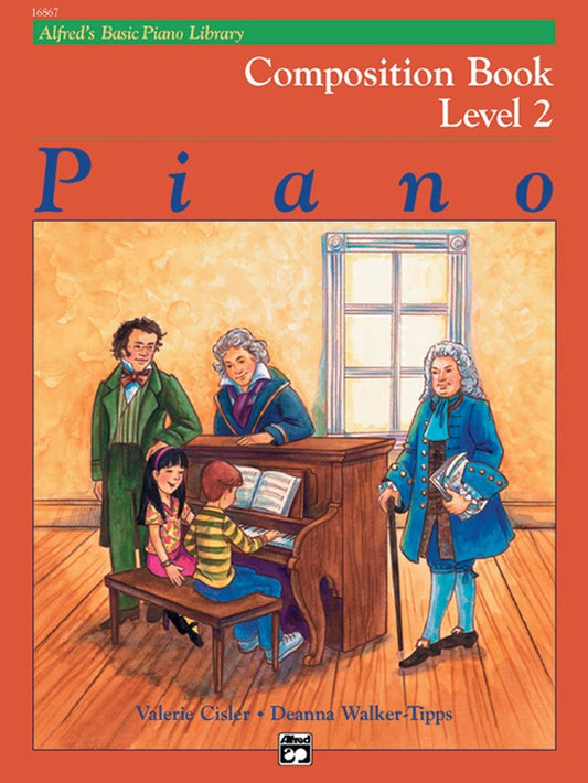 Alfred's Basic Piano Library - Composition Level 2 Book