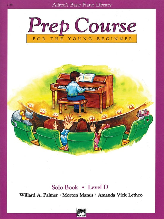 Alfred's Basic Piano Prep Course - Solo Level D Book