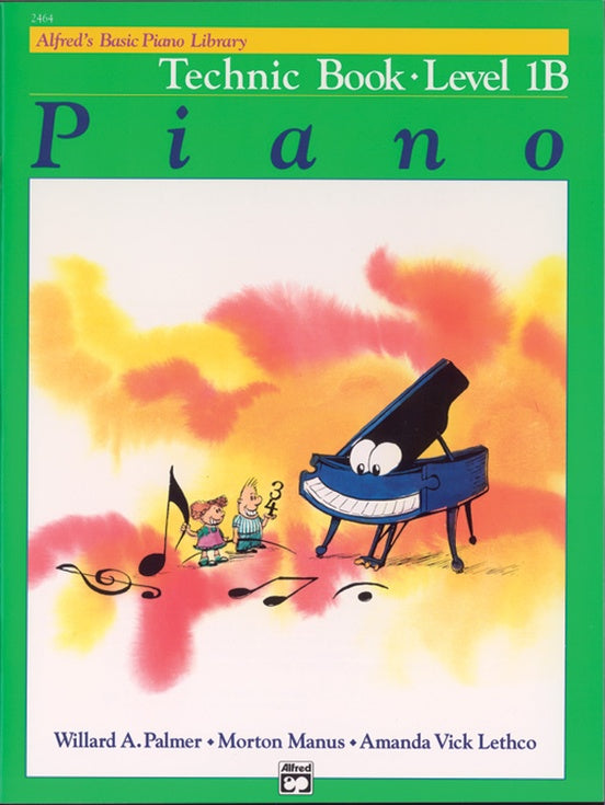 Alfred's Basic Piano Library - Technic Book Level 1B