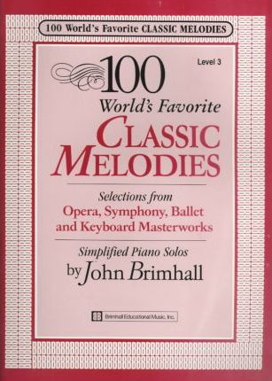 John Brimhall's 100 World's Favourite Classic Melodies Book