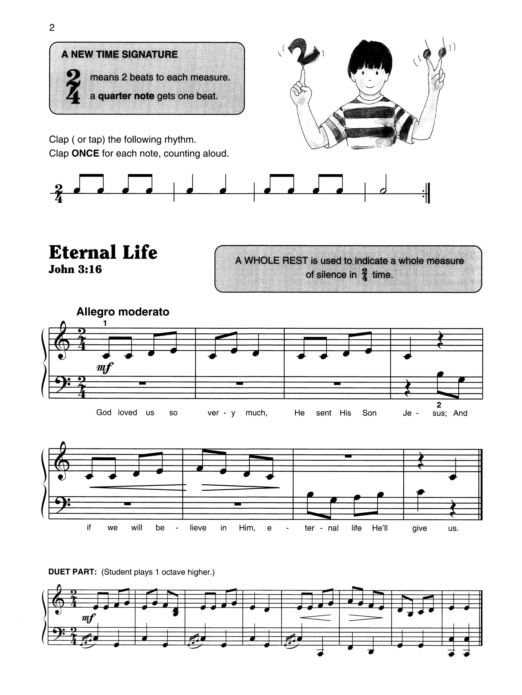 Alfred's Basic Piano Library - All-in-One Sacred Course Book 3