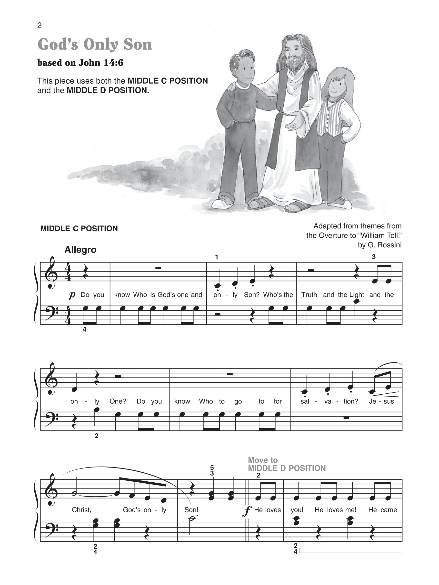 Alfred's Basic Piano Library - All-in-One Sacred Course Book 4