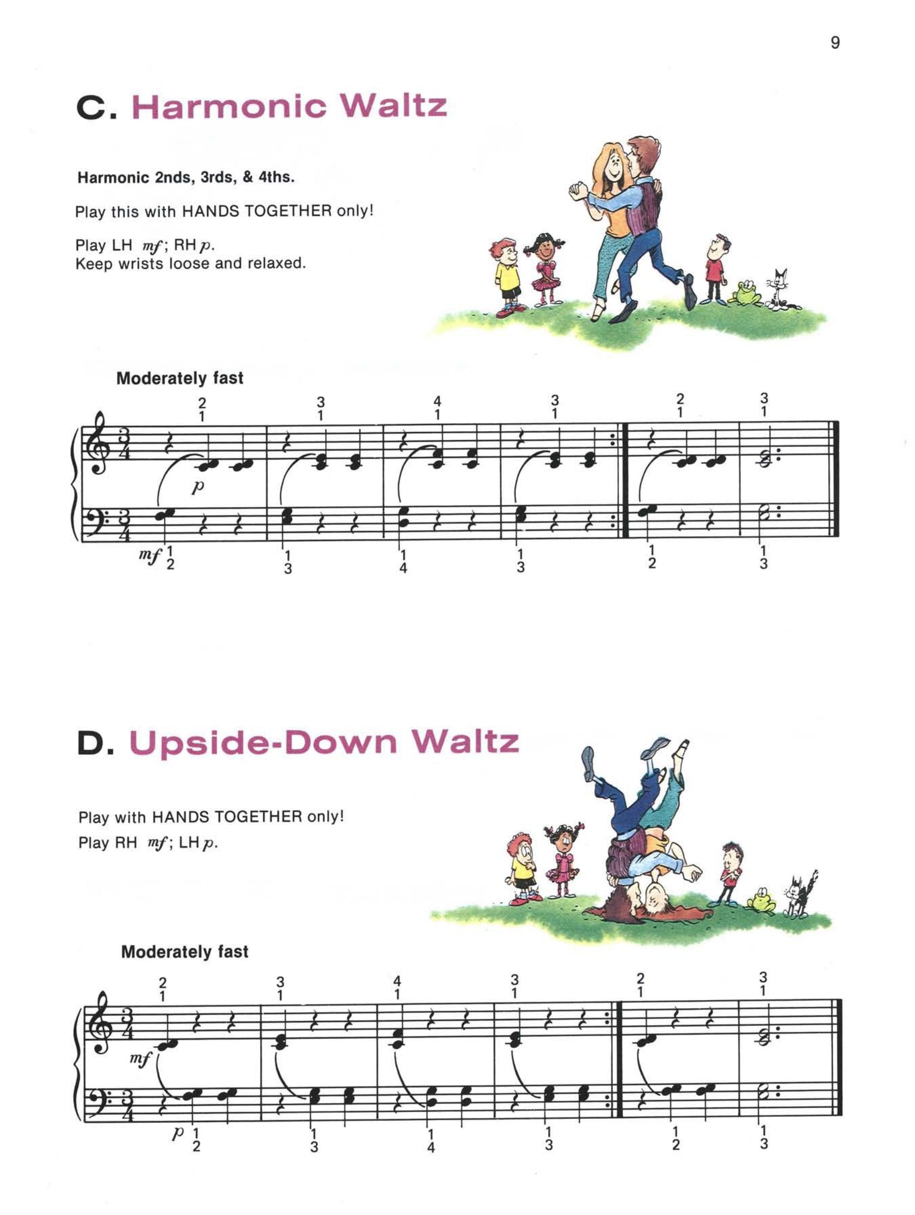 Alfred's Basic Piano Library - Technic Book Complete Level 1 (1A/1B)