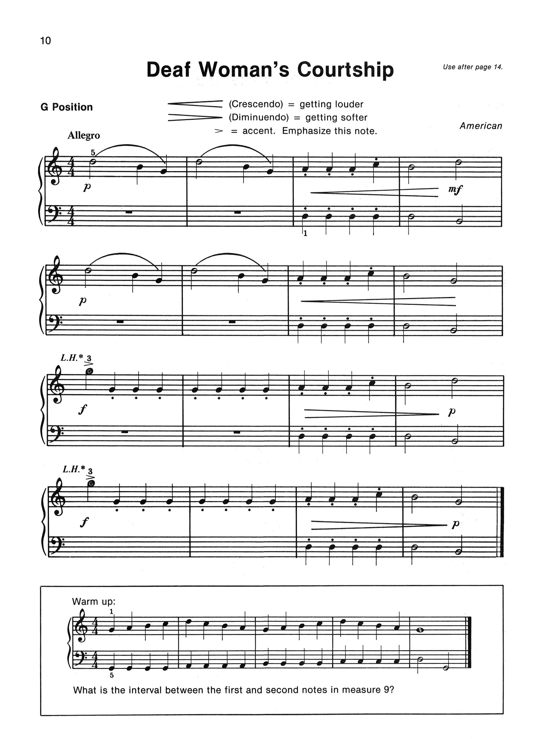 Alfred's Basic Piano Library - Folk Songs From Around The World Level 1B
