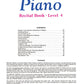 Alfred's Basic Piano Library - Recital Book Level 4