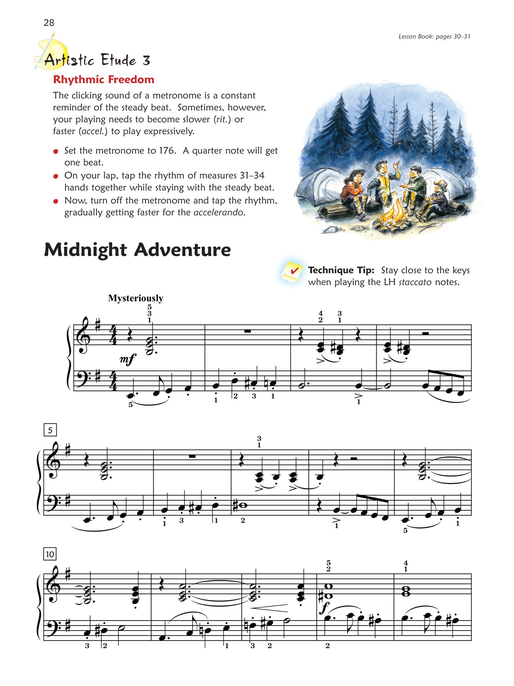Alfred's Premier Piano Course - Technique Book 4