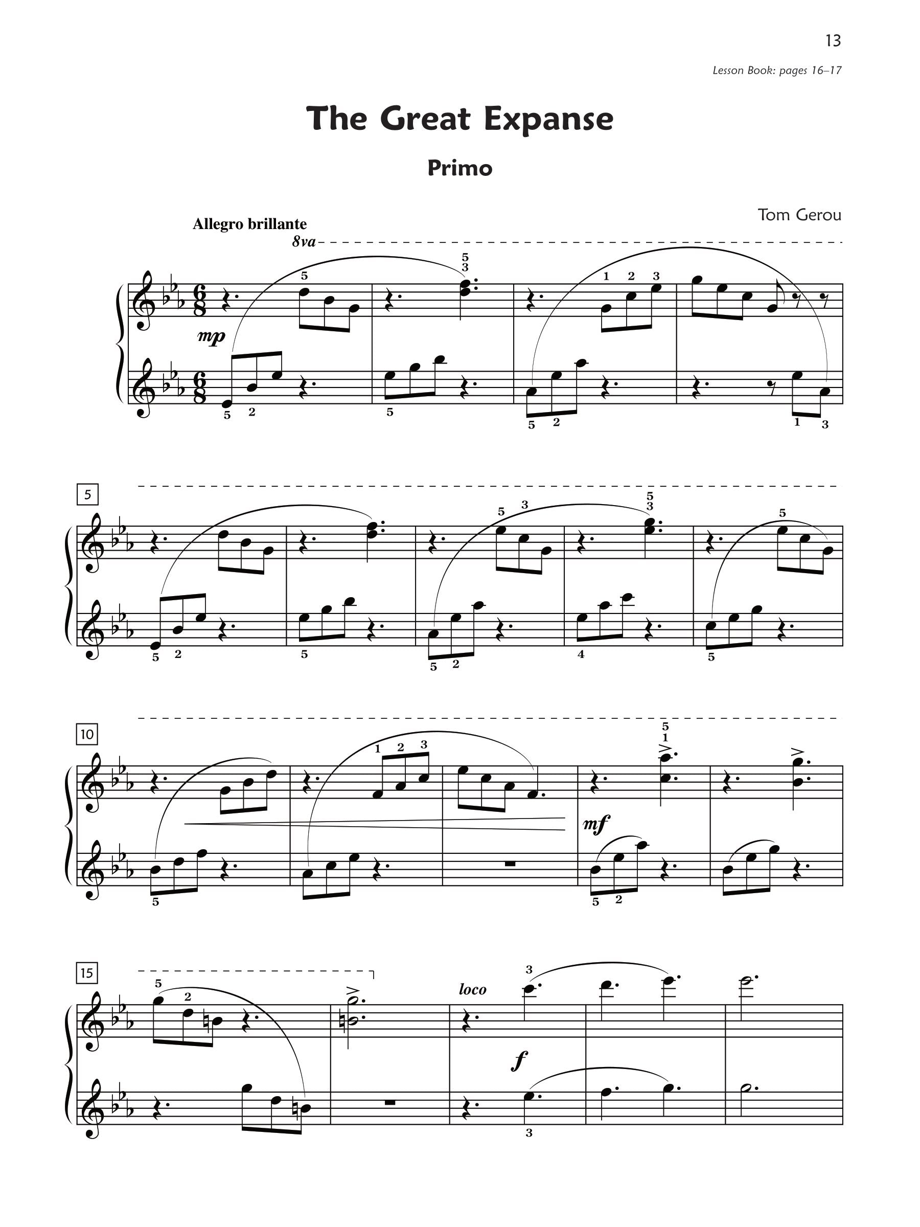 Alfreds Premier Piano Course - Duet Book 6