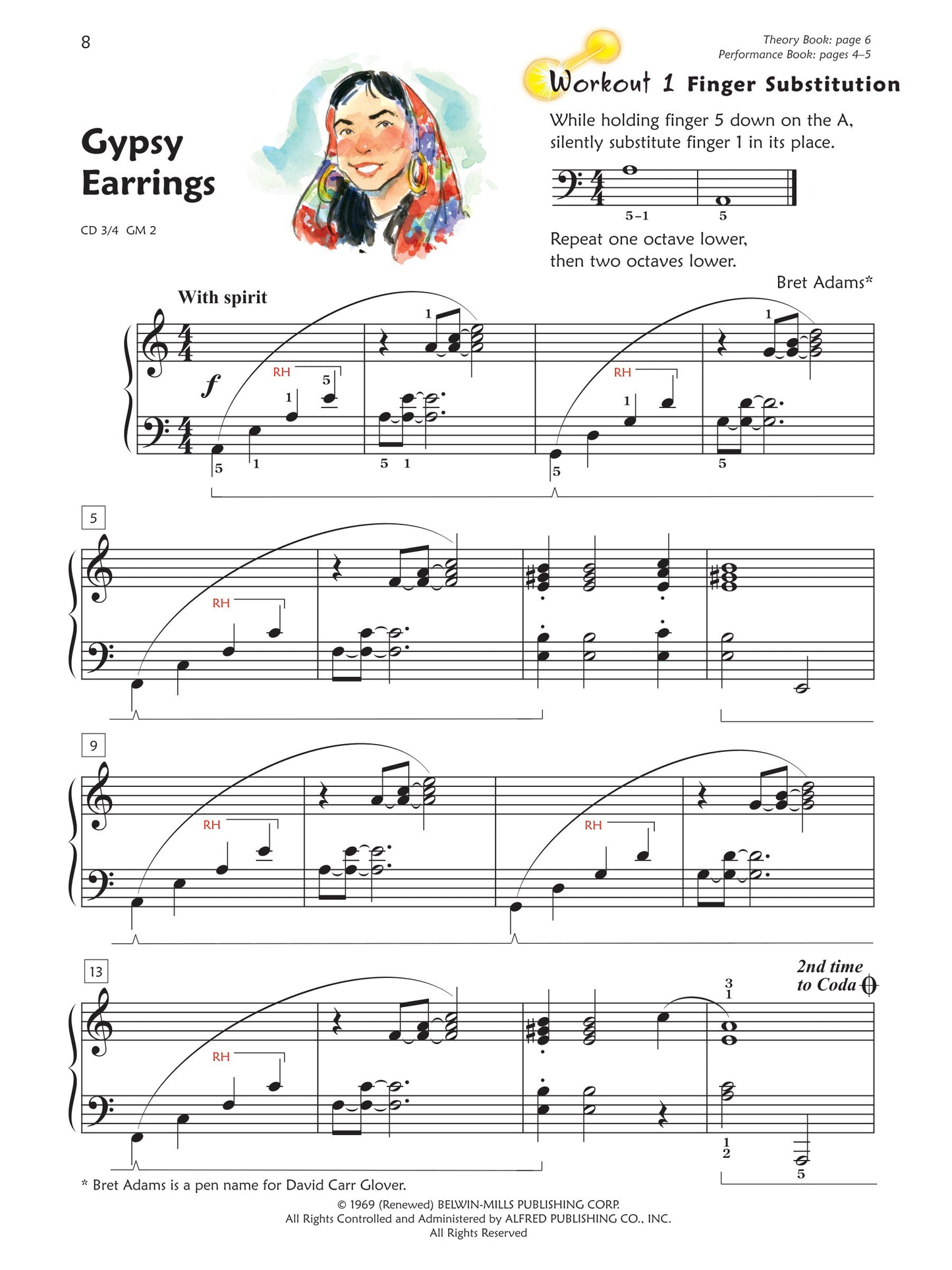 Alfred's Premier Piano Course - Lesson Level 4 Book