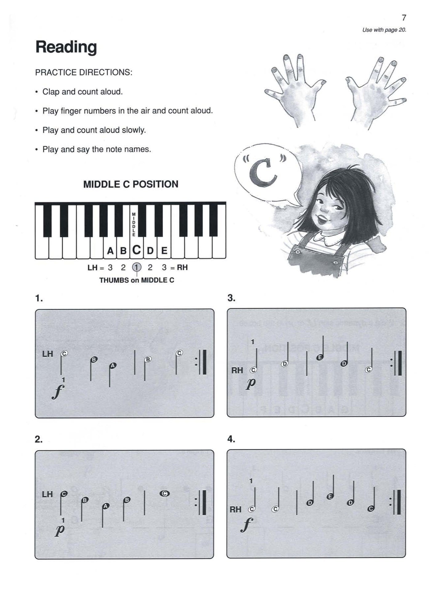 Alfred's Basic Piano Library - Sight Reading Level 1A Book