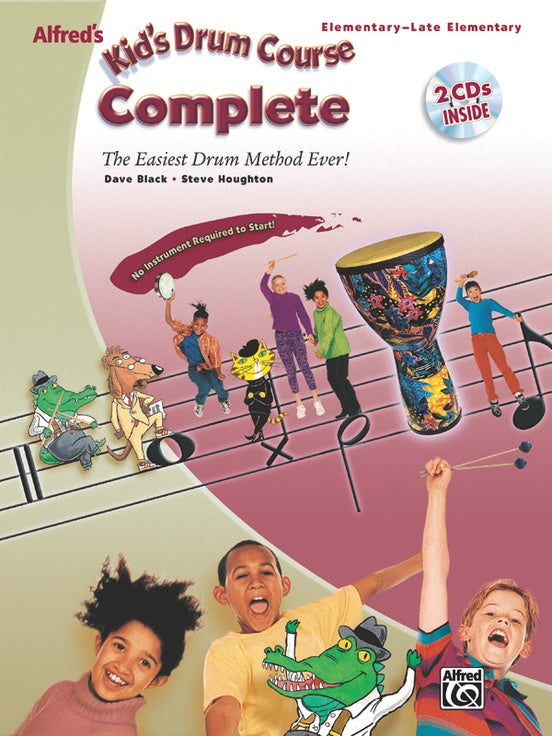 Alfred's Kid's Complete Drum Course - Book/2Cds