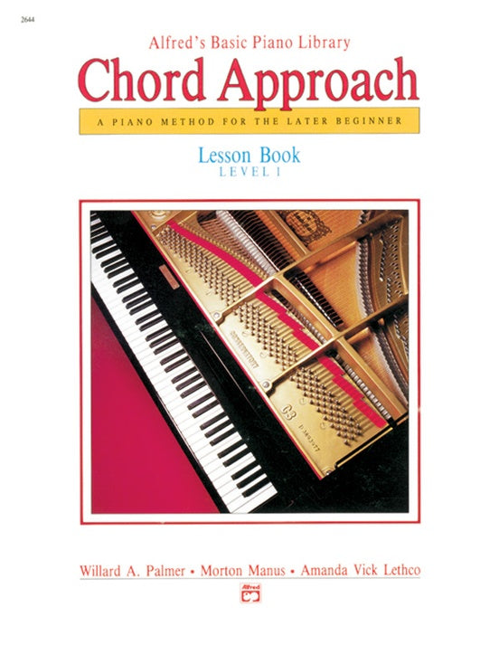 Alfred's Basic Piano Library - Chord Approach Lesson Book Level 1