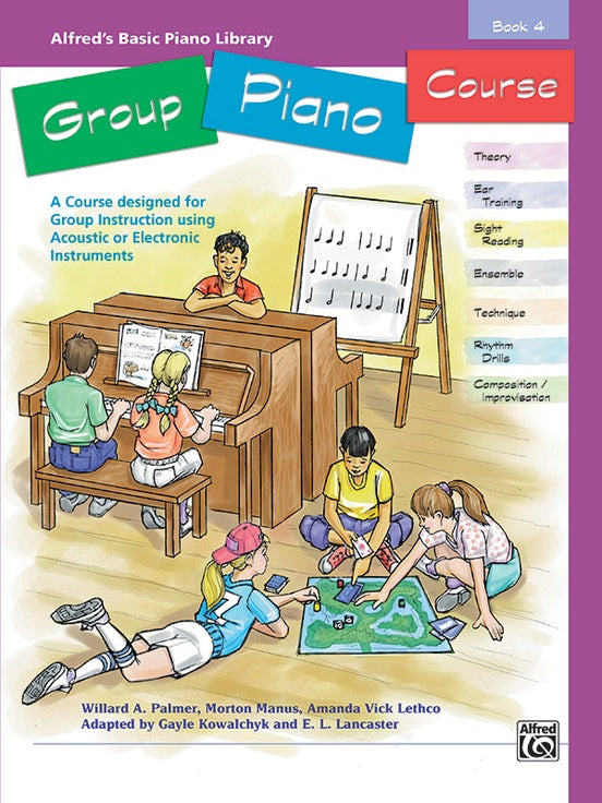 Alfred's Basic Piano Library - Group Piano Course Book 4