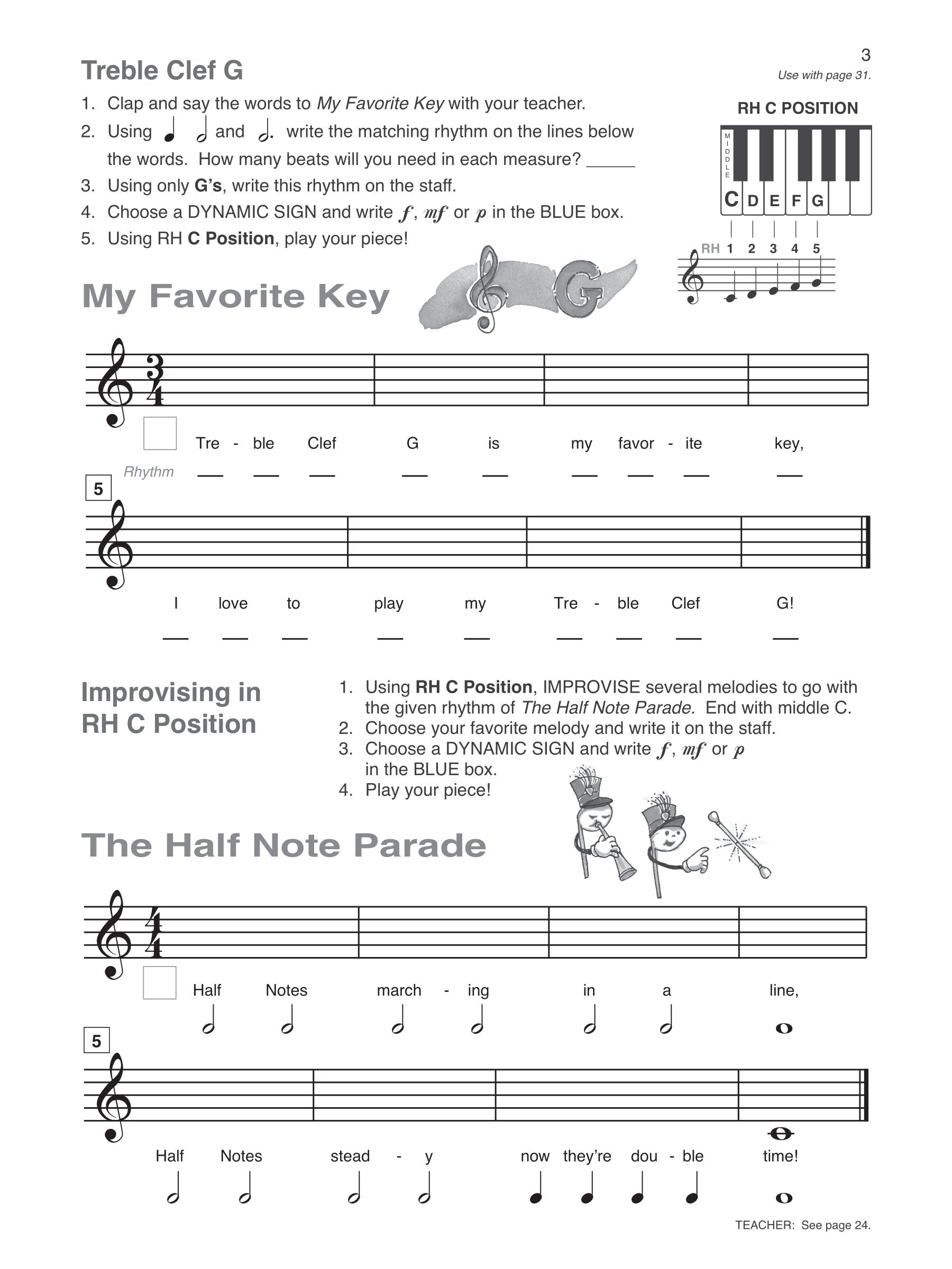 Alfred's Basic Piano Library - Composition Level 1A Book