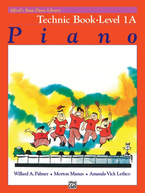 Alfred's Basic Piano Library - Technic Book Level 1A