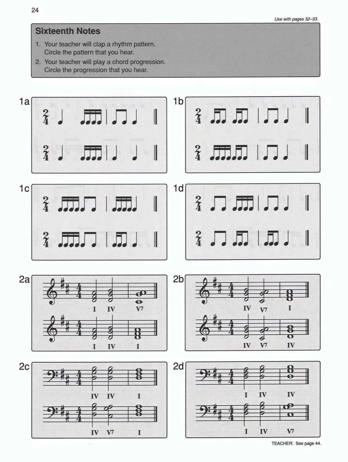Alfred's Basic Piano Library - Ear Training Book Level 4