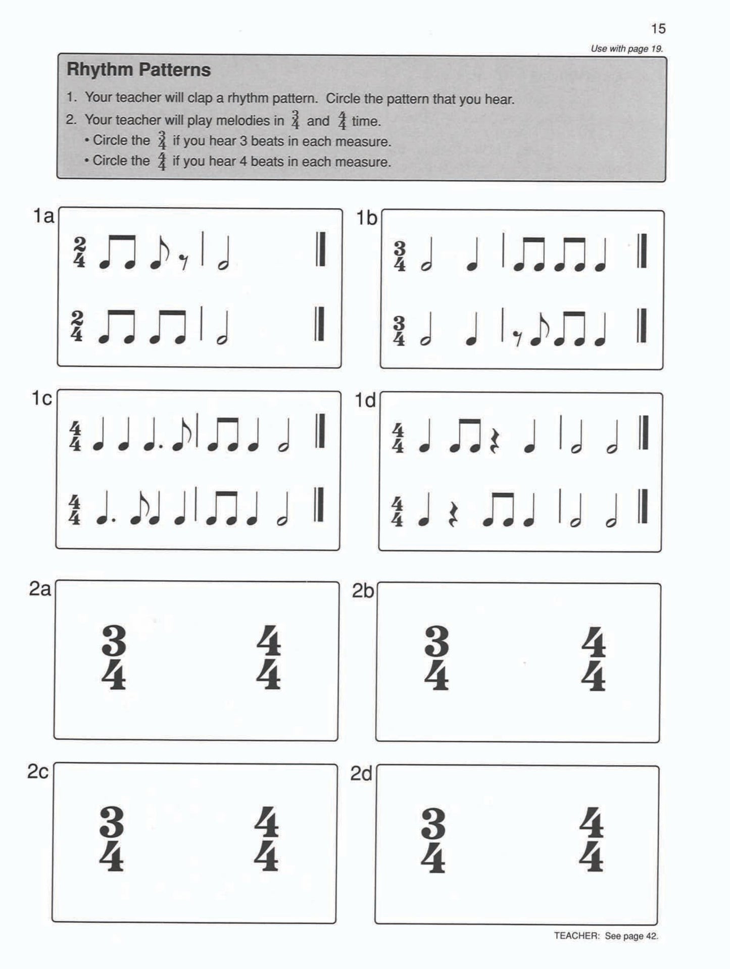 Alfred's Basic Piano Library - Ear Training Book Level 2