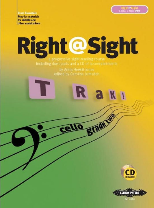 Right @ Sight Cello Grade 2 Book