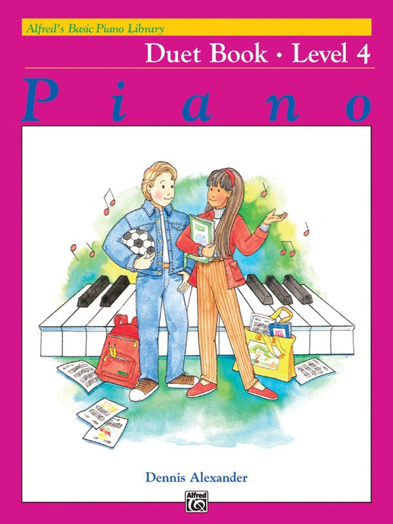 Alfred's Basic Piano Library - Duet Book Level 4