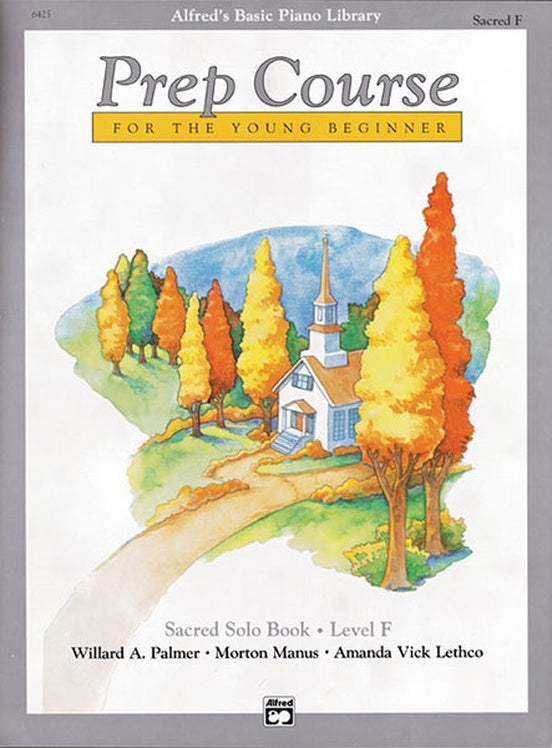 Alfred's Basic Piano Prep Course - Sacred Solo Level F Book