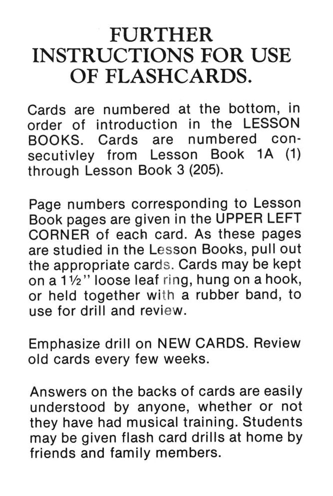 Alfred's Basic Piano Library - Flash Cards Level 2 & 3 (102 Cards)