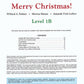 Alfred's Basic Piano Library - Merry Christmas Book Level 1B