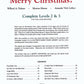 Alfred's Basic Piano Library - Merry Christmas Book Complete Level 2 & 3